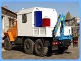 АНРВ 489501 (УРАЛ)
Агрегат ремонта и обслуживания водоводов АНРВ
(сдвоенная кабина, фургон с грузовым отсеком и КМУ)
на шасси УРАЛ-4320(3)-1151-41