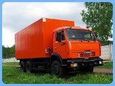 Автофургон для перевозки опасных грузов
Автофургон для перевозки взрывоопасных
и легковоспламеняющихся грузов
на базе КАМАЗ-65115