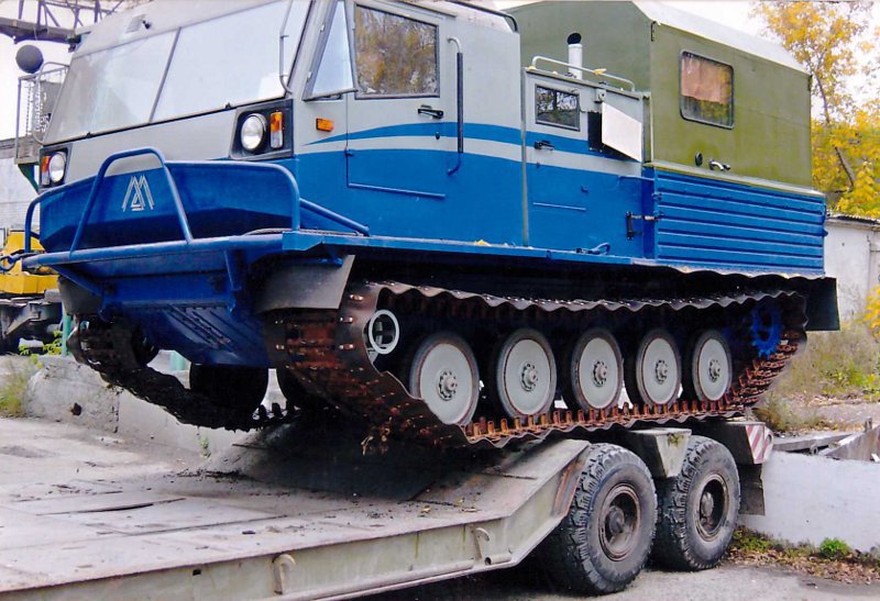 Гусеничный плавающий вездеход CHETRA V30, Модуль исследования скважин