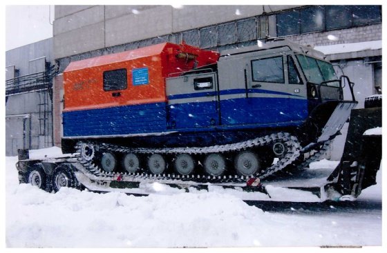 Гусеничный плавающий вездеход CHETRA V30, Жилой модуль