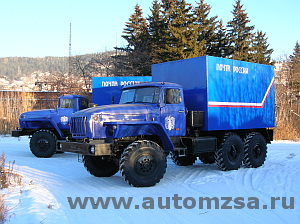 Промтоварный автофургон УРАЛ