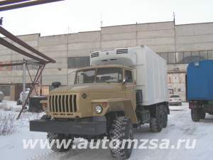 Изотермический автофургон на шасси УРАЛ-4320-1112-41