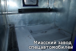 Технологический отсек комплекса по замеру дебетов скважин