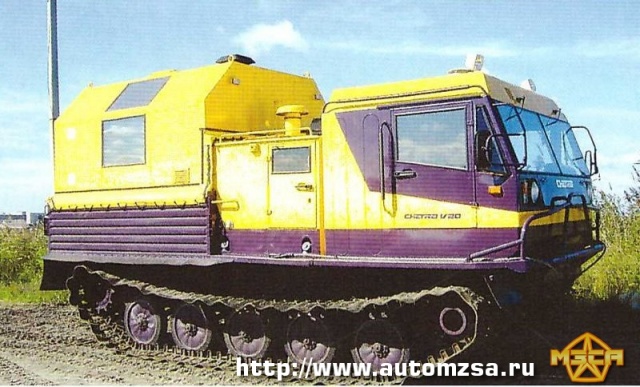 Гусеничный вездеход CHETRA V30 (ТМ-130)